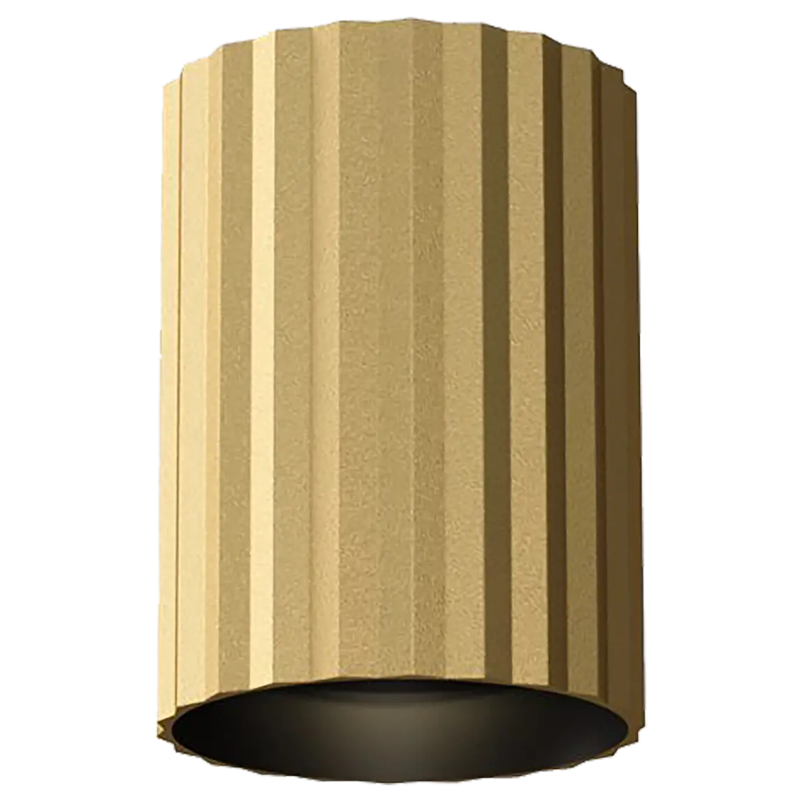 Canary 150mm Surface Mount Downlight Brass