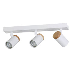 Cartagena 3LT Spot Light White & Wood