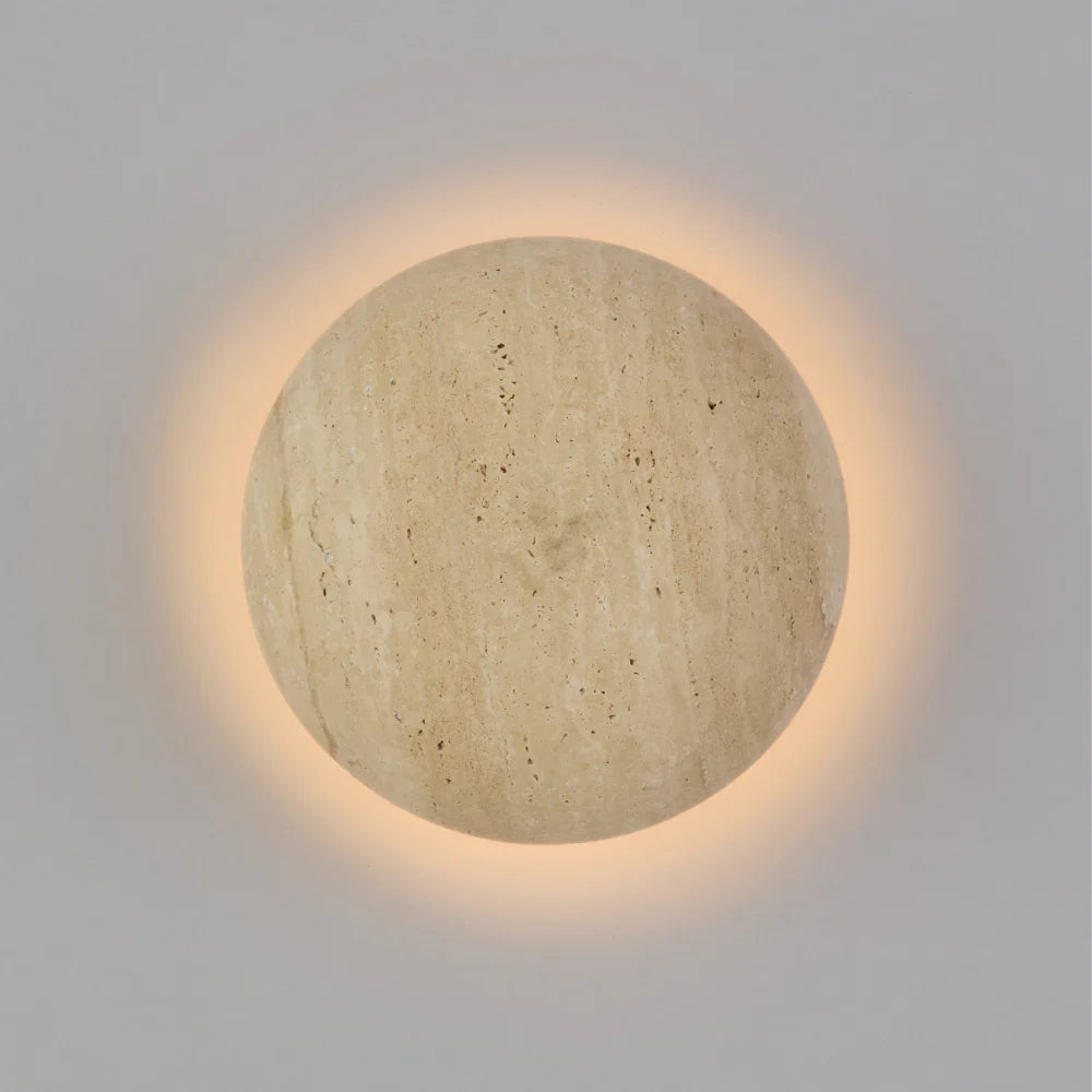 Casar Travertine LED Wall Light