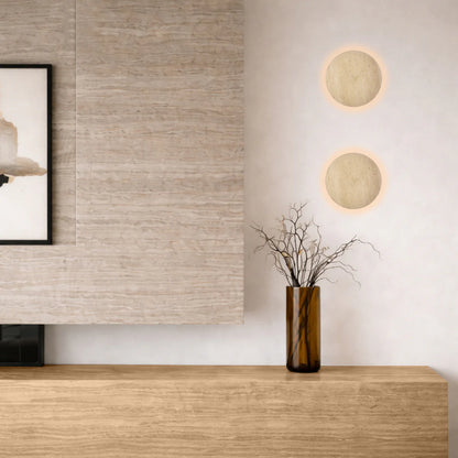 Casar Travertine LED Wall Light