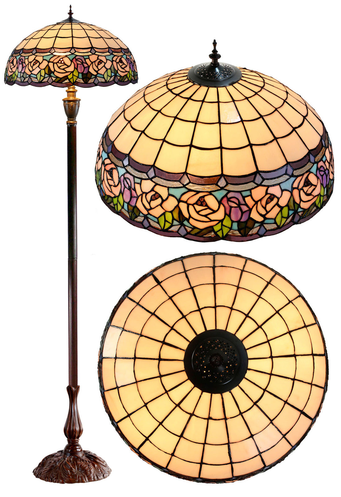 Chandell Leadlight Floor Lamp