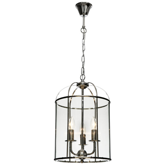 Clovelly 3LT Pendant Chrome