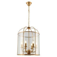 Clovelly 6LT Pendant Gold