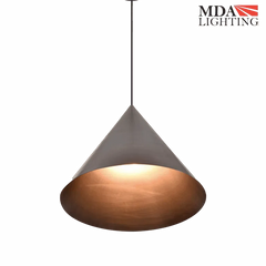 Coda Conical Brass Pendant