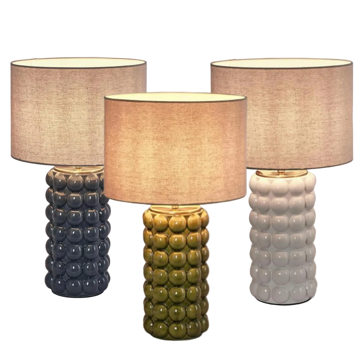 Condotti Ceramic Table Lamp & Shade