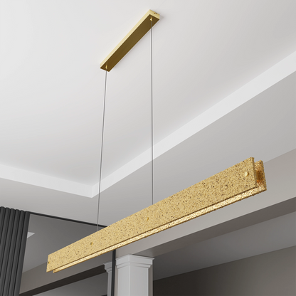 Couas Textured Linear LED Pendant