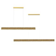 Couas Textured Linear LED Pendant