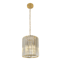 Crane Crystal Pendant