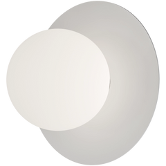 Crest Opal Orb Wall Light White