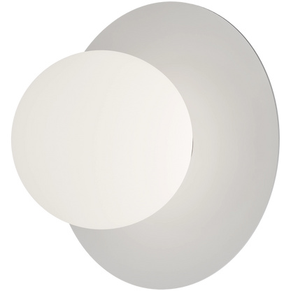 Crest Opal Orb Wall Light White