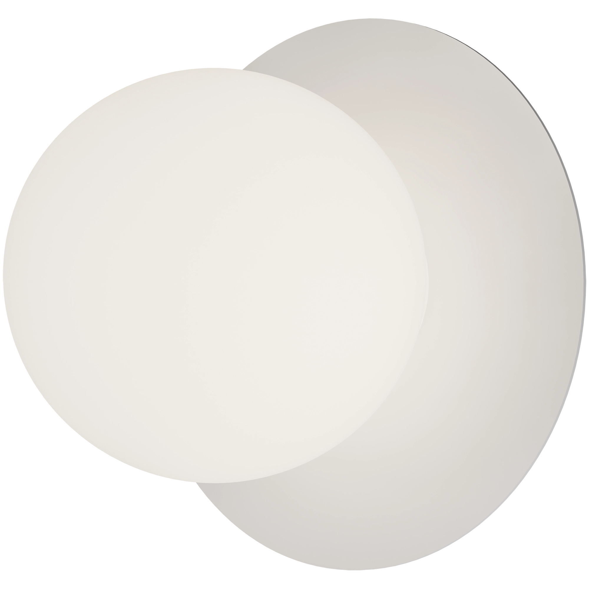 Crest Opal Orb Wall Light White
