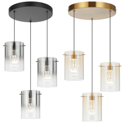 Crevil 3LT LED Pendant