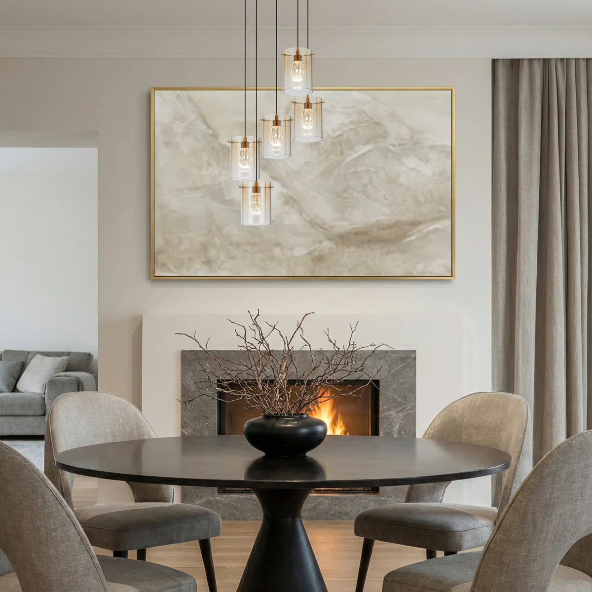 Crevil 5LT LED Pendant