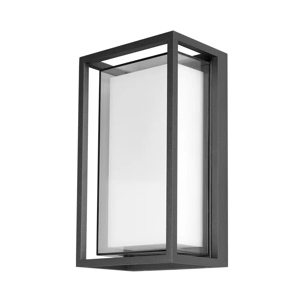 Crew 12W LED Wall Light Black