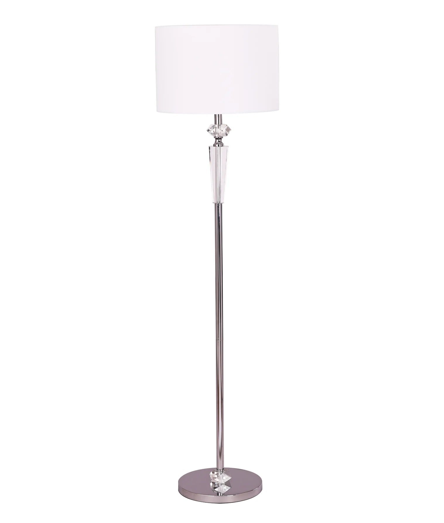 Cristallo Chrome Floor Lamp