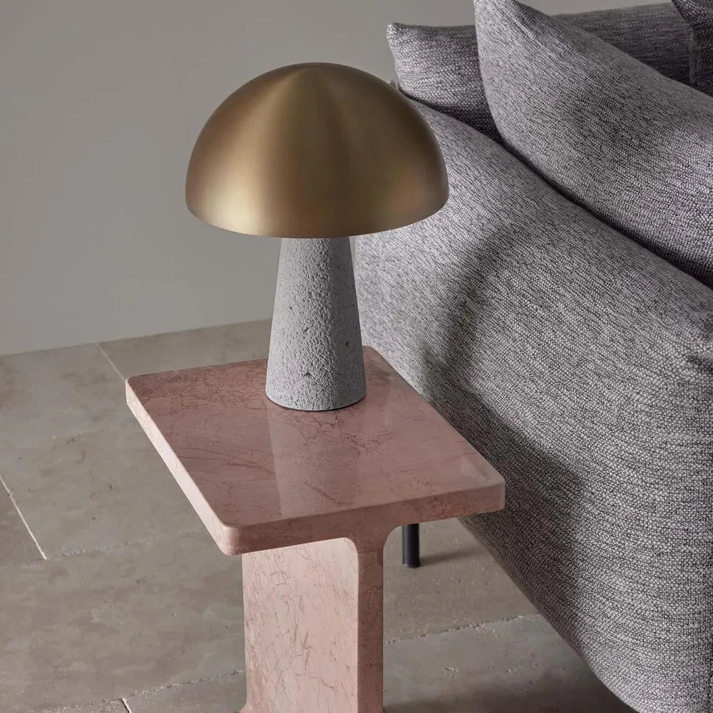 Degraves Concrete & Brass Table Lamp