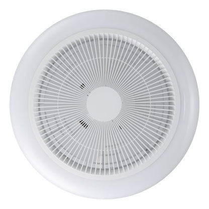 Sayulita Bladeless 18" DC Ceiling Fan with Remote Control & RGB LED Light