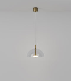 Dome Air Glass LED Pendant