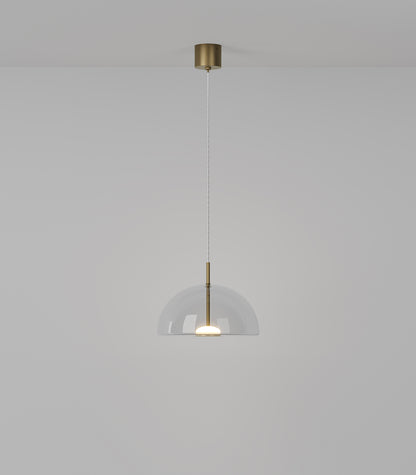 Dome Air Glass LED Pendant