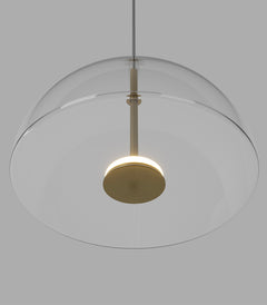 Dome Air Glass LED Pendant