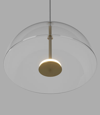Dome Air Glass LED Pendant