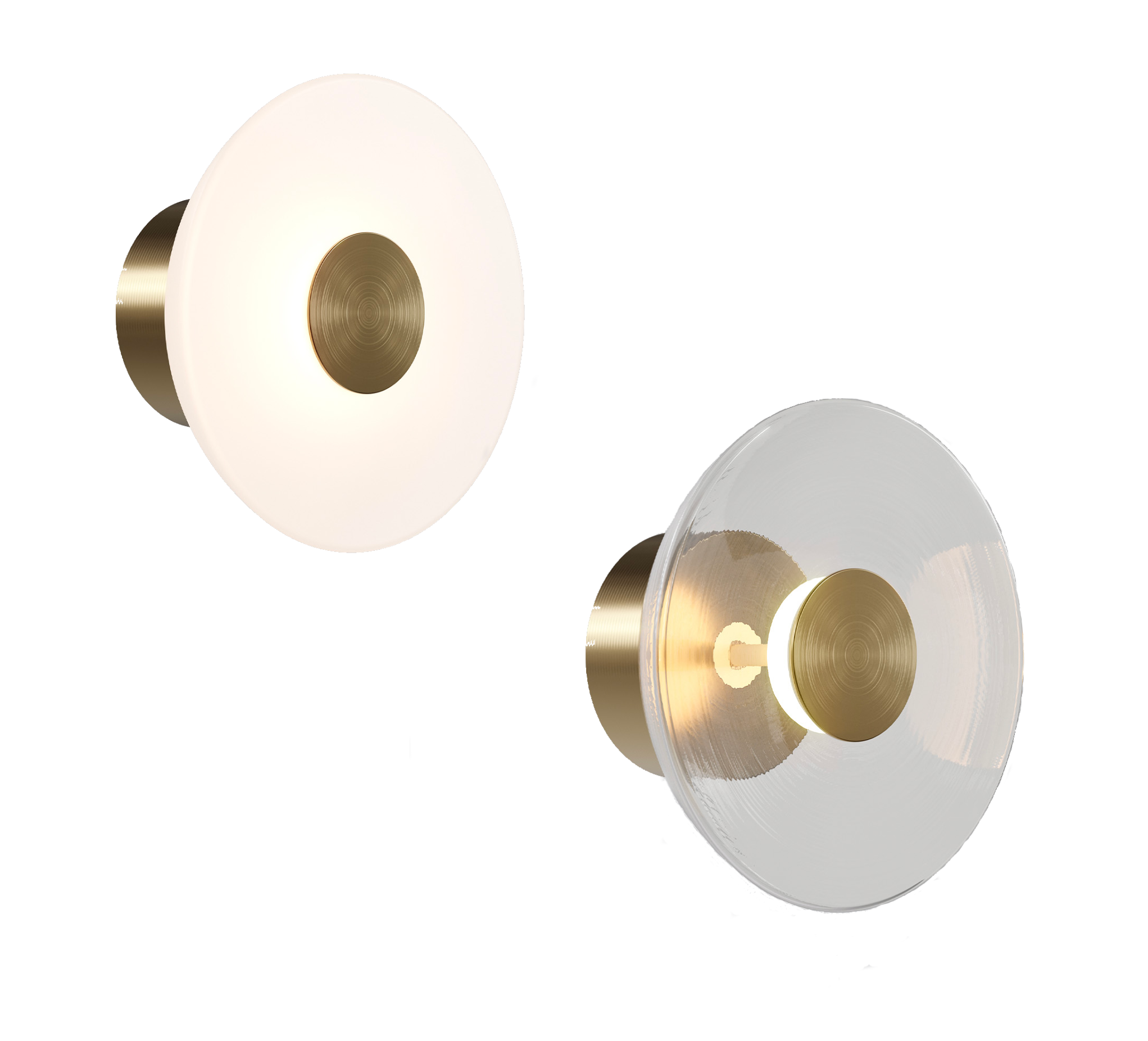 Dome Air Glass LED Wall Light