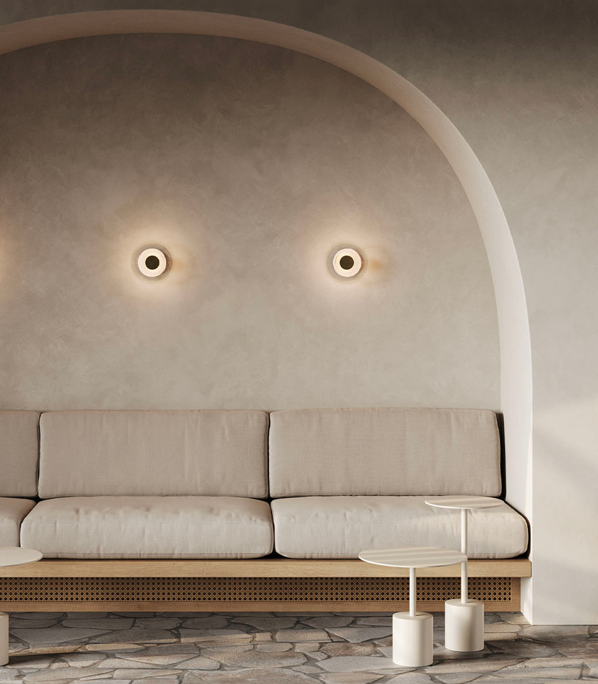 Dome Air Glass LED Wall Light