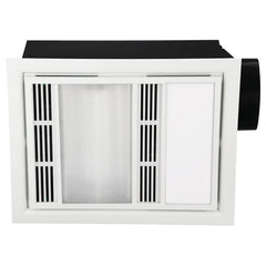 Domini 3-In-1 Fan/Heat/LED Light White