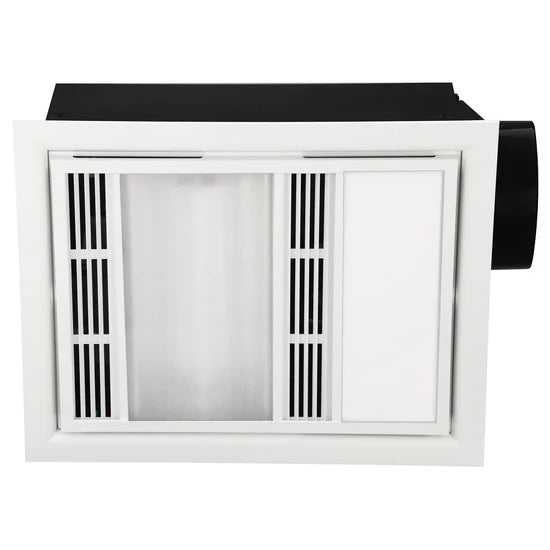 Domini 3-In-1 Fan/Heat/LED Light White