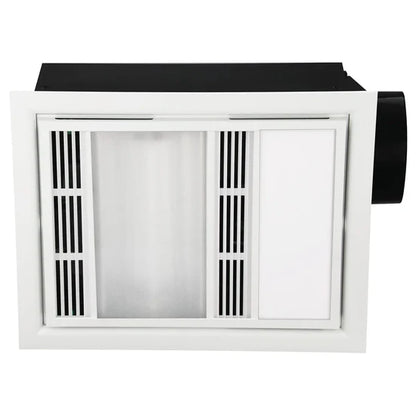 Domini 3-In-1 Fan/Heat/LED Light White