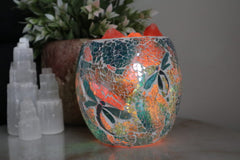 Mosaic Vase Salt Lamps