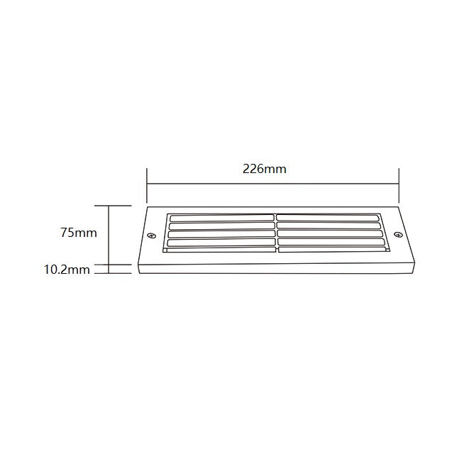 PI-SLC2101 Large Grill Step Light