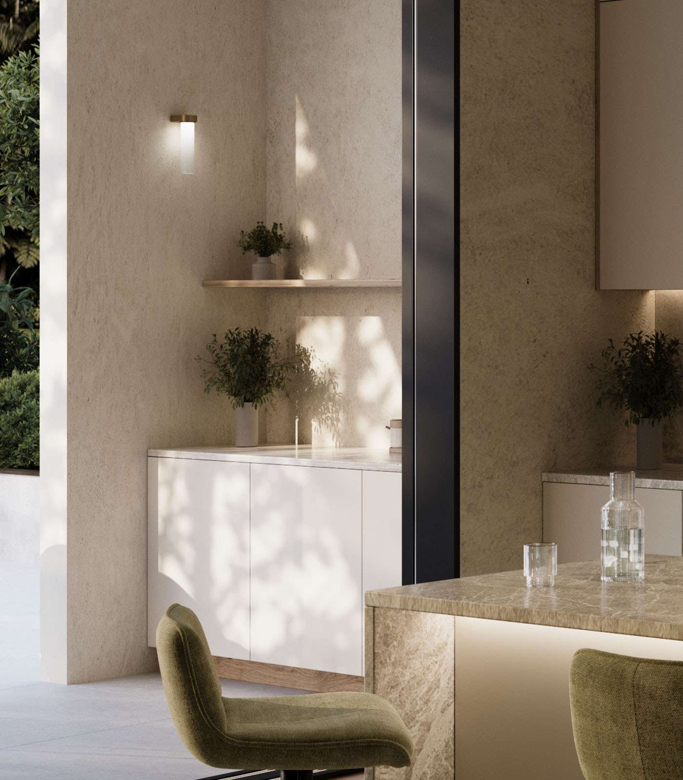 Edge LED Wall Light