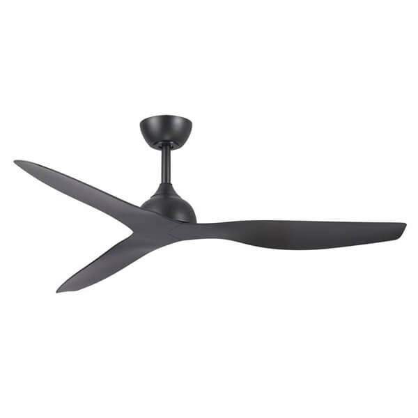 Eco Style 52" DC Ceiling Fan Black with Remote