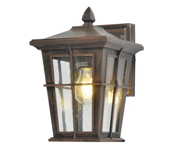 Eden Exterior Wall Light Antique Brass