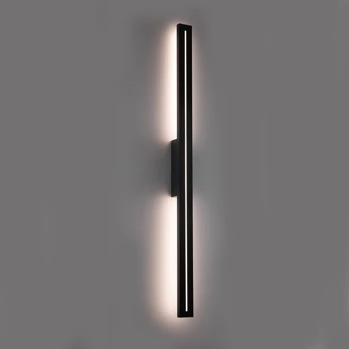 Edgar Medium LED Wall Light Black
