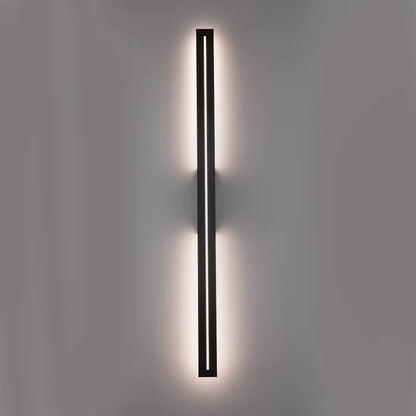Edgar Medium LED Wall Light Black
