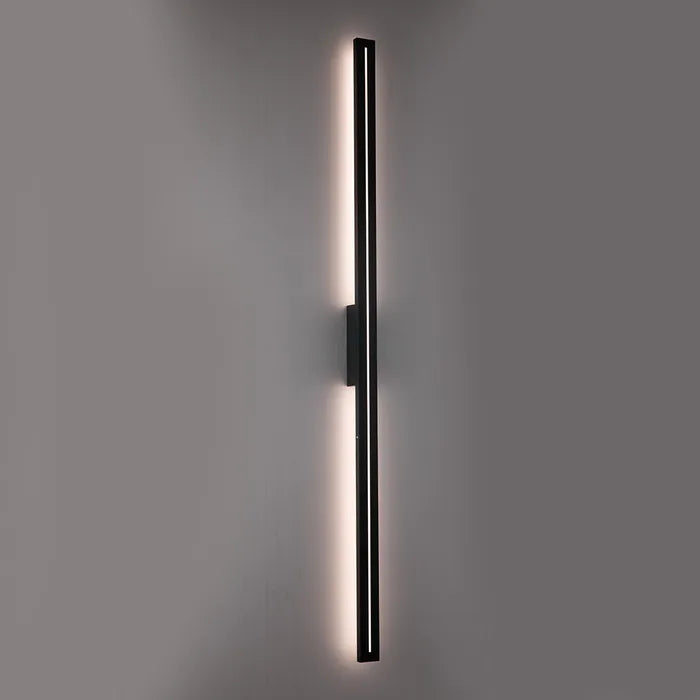 Edgar Large LED Wall Light Black