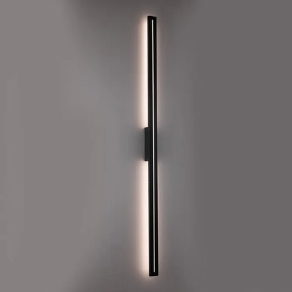 Edgar Large LED Wall Light Black