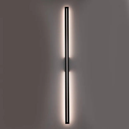 Edgar Large LED Wall Light Black