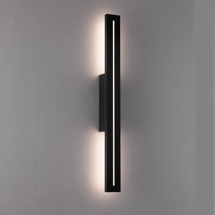 Edgar Small LED Wall Light Black