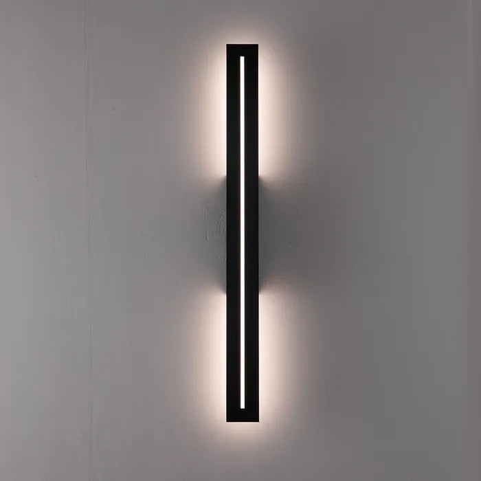 Edgar Small LED Wall Light Black