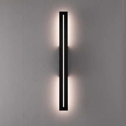 Edgar Small LED Wall Light Black