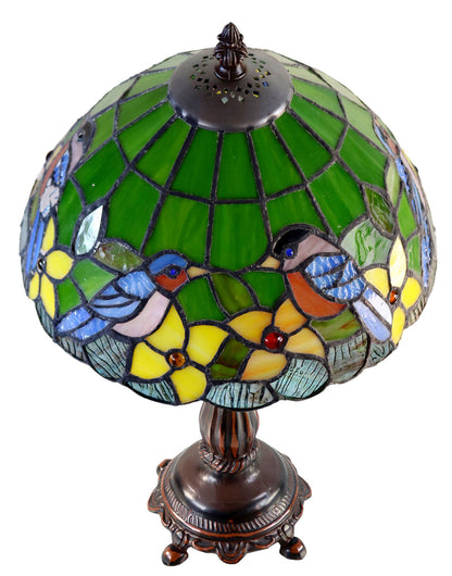 Elara Small Bluebird Leadlight Table Lamp