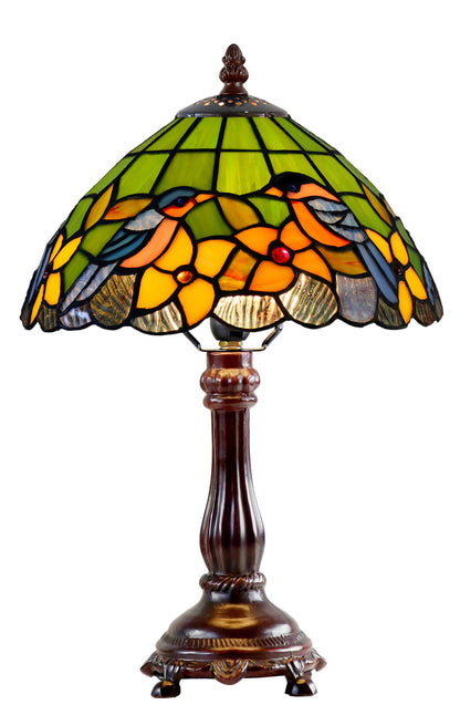 Elara Small Bluebird Leadlight Table Lamp