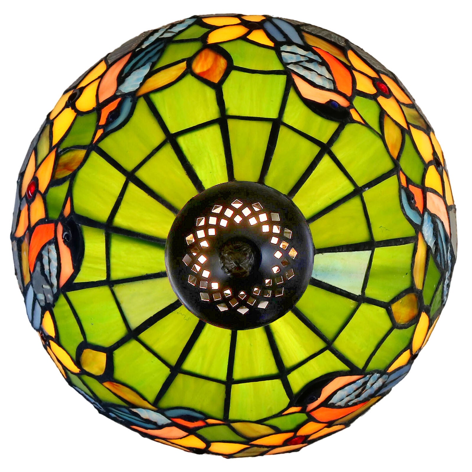 Elara Small Bluebird Leadlight Table Lamp