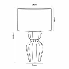Elina Ceramic Table Lamp