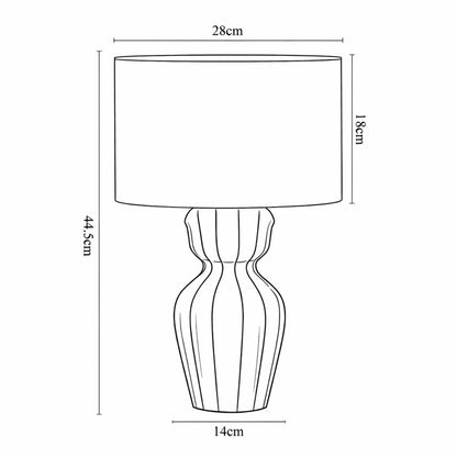 Elina Ceramic Table Lamp