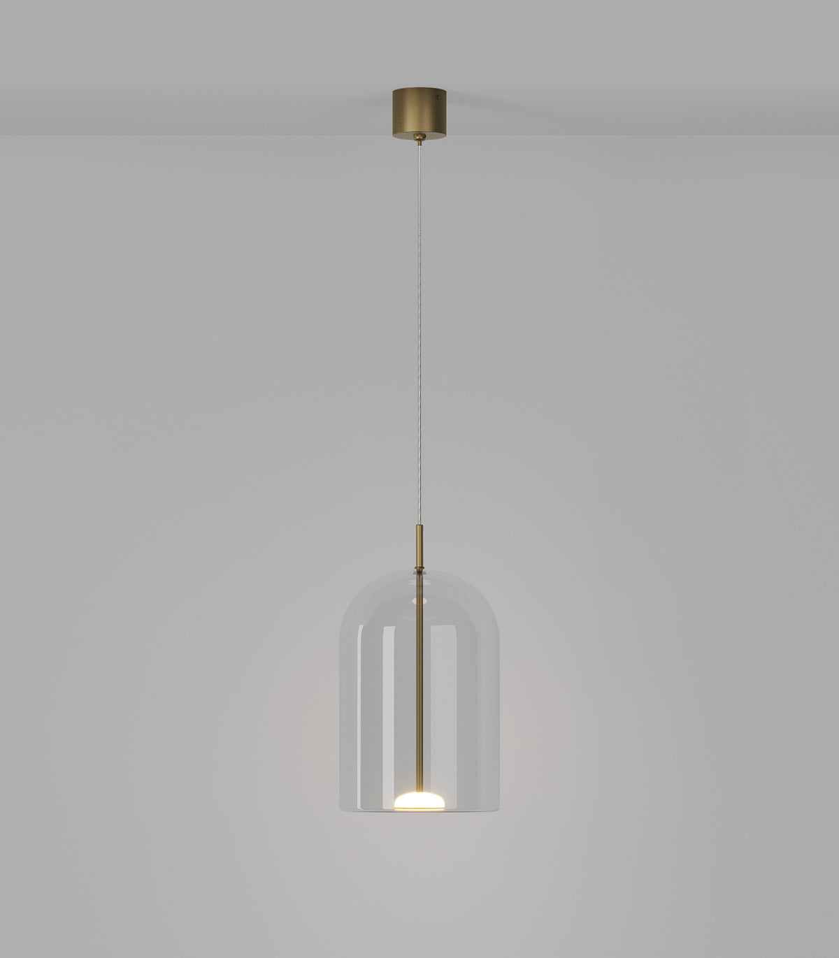 Elong Air Glass LED Pendant