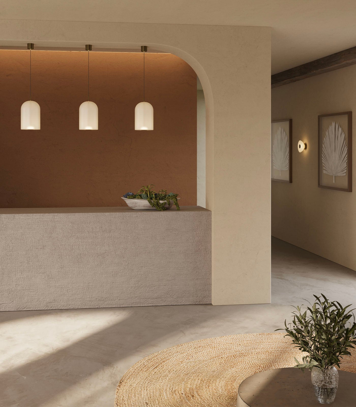 Elong Air Glass LED Pendant